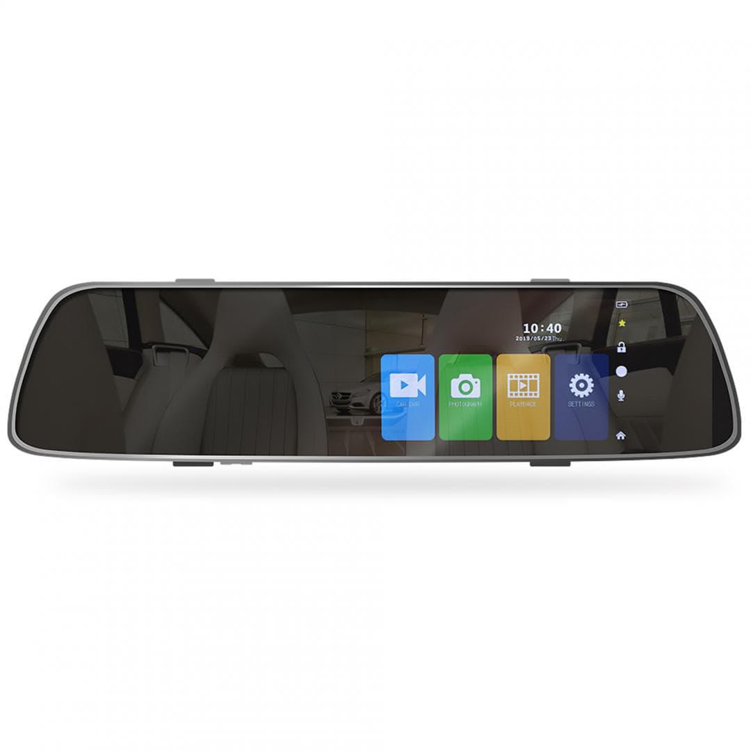 Camera auto DVR PNI Voyager S2000 Full HD incorporata in oglinda retrovizoare 1080P 170 grade, 5 inch, touchscreen IPS, aplicat pe oglinda retrovizoare si camera de mers inapoi 120 grade VGA, mod noapte, mod parcare, slot card, Full HD 12mp, Ecran LCD 5", Mod de functionare: Video/Foto/Playback — miniatură