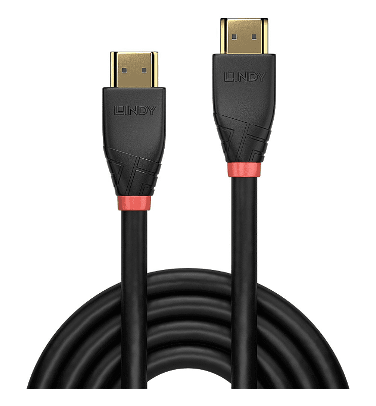 Cablu Lindy HDMI 4K60 10m negru — miniatură
