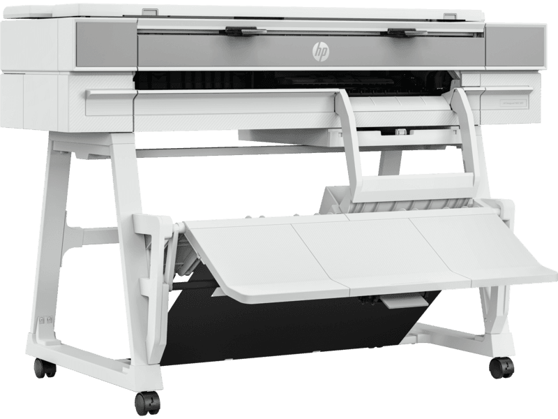 Multifunctional HP Designjet T950 36", Tehnologie: Inkjet, Format: A0, Functii: Imprimare, Copiere, Scanare, 4 cartuse,Cyan, magenta, galben şi negru mat, Numar duze cap printare: 376 per culoare; 5504 in total, Dimensiuni media standard: 369 - 914 mm, Greutate maximă rolă: 13kg, Dimensiuni de — miniatură