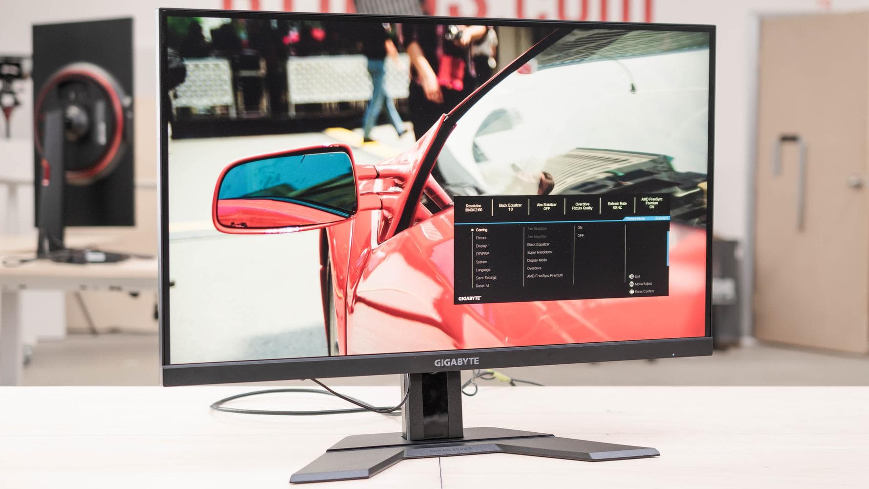 Monitor Commercial Gigabyte M27Q, 27", 2560 x 1440 pixeli, Black — miniatură