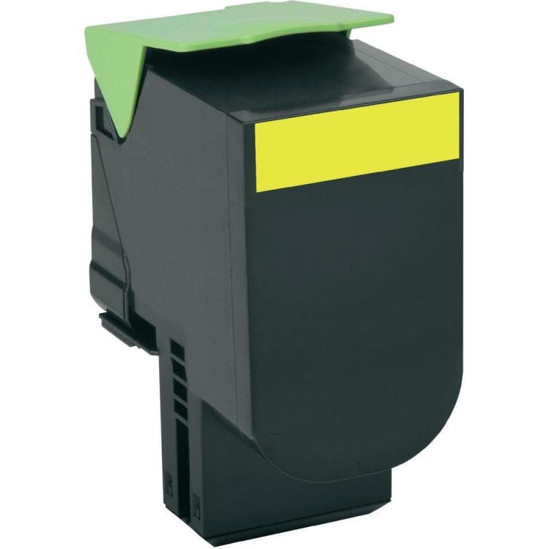 Toner Lexmark 80C0X40, Yellow