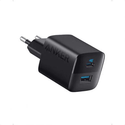 Incarcator Retea ANKER 323, 33 W, 2 porturi, Negru