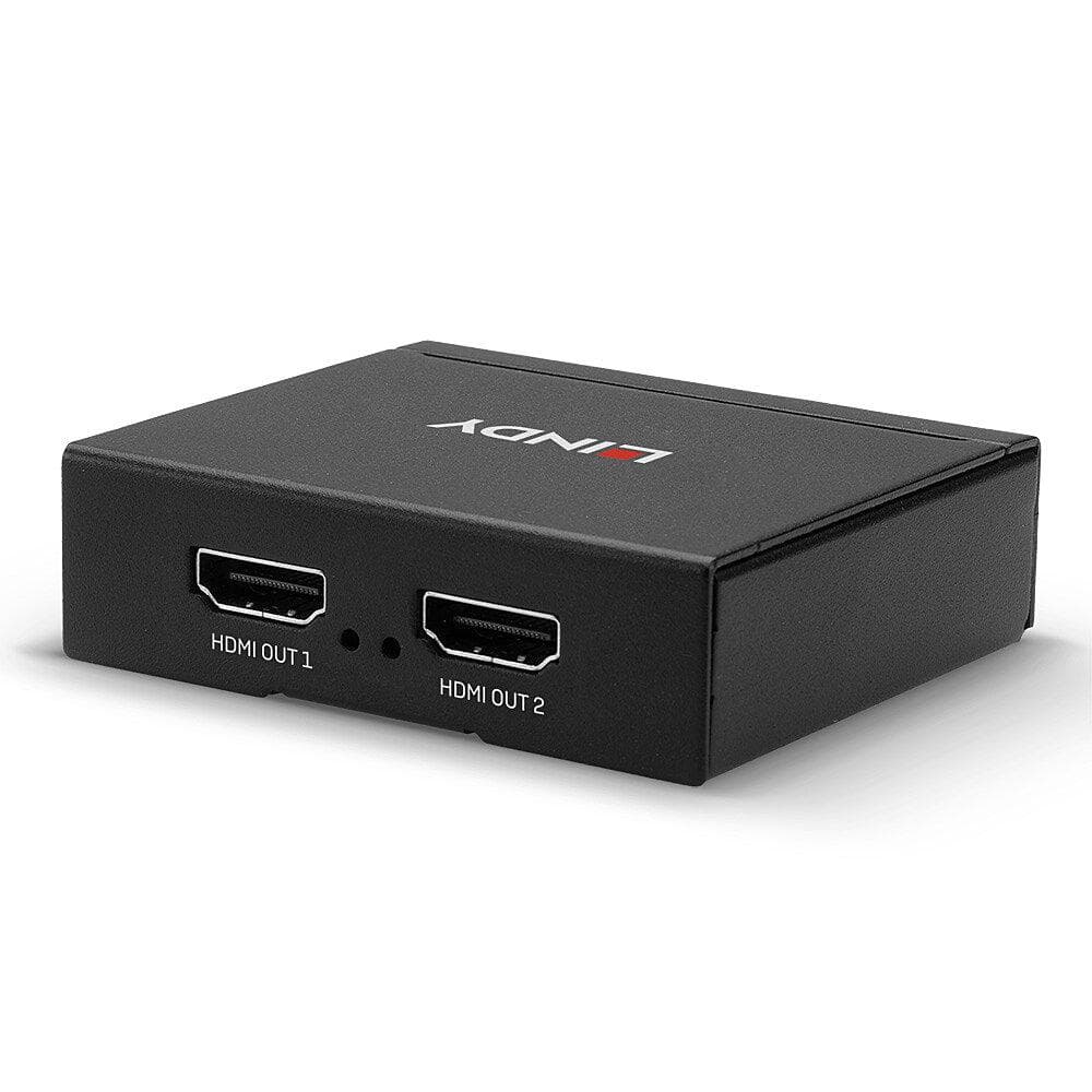 Splitter x2 Port HDMI 4K Lindy 10.2G — miniatură
