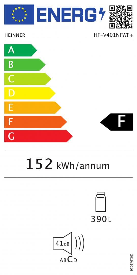 FRIGIDER HEINNER HF-V401NFWF+ — miniatură