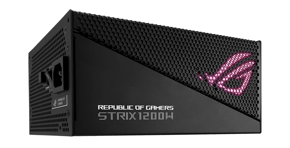 Sursa ASUS ROG STRIX Gold Aura Edition, 80+ Gold, RGB, 1200W — miniatură