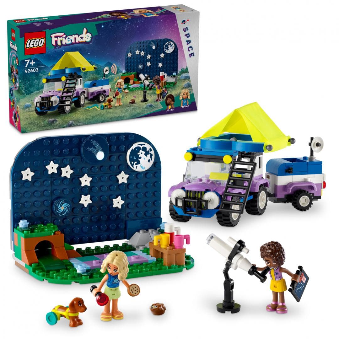 VEHICUL DE CAMPING PENTRU OBSERVAREA STELELOR, LEGO 42603