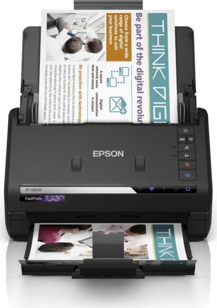 Scanner Epson FastFoto FF-680W, A4, Duplex, Sheetfed, USB + WLAN — miniatură