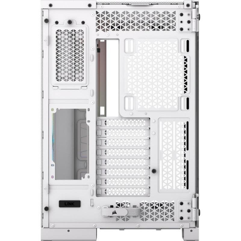 Carcasa CORSAIR iCUE LINK 6500X RGB, Mid Tower, White — miniatură