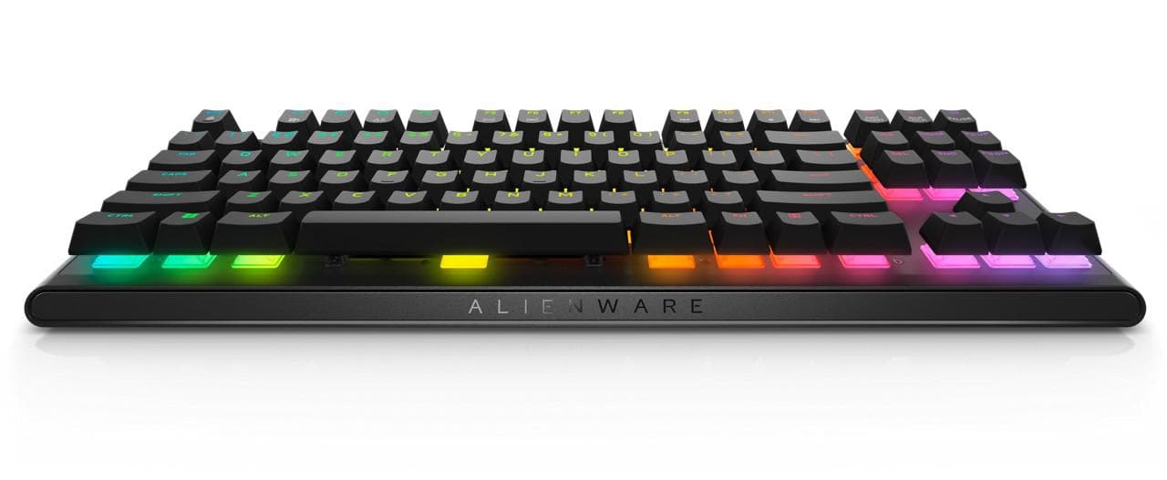 Tastatura Mecanica Gaming DELL AW420K, RGB, USB, negru — miniatură