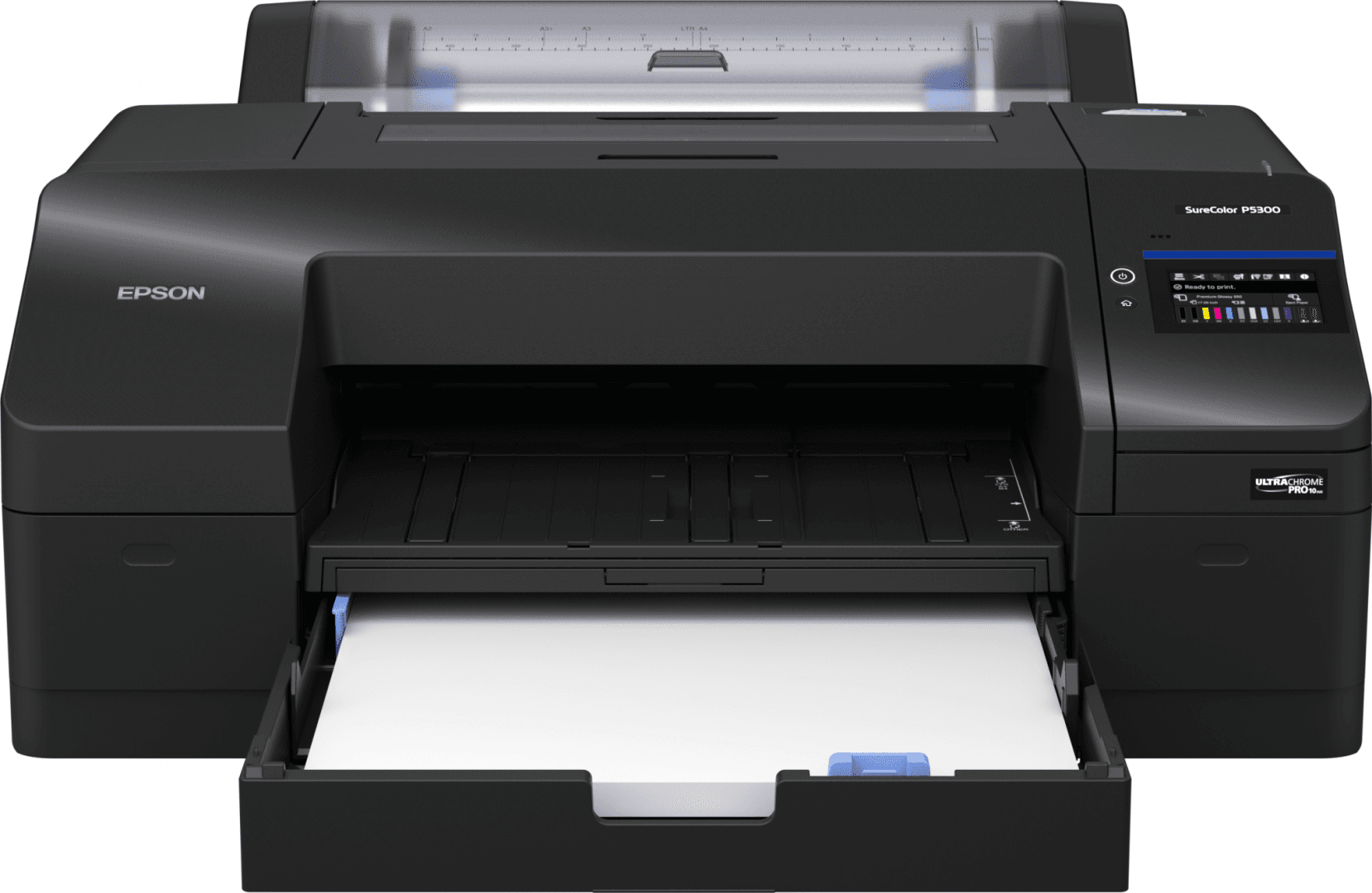 EPSON SC-P5300 STD A2 Colour Inkjet printer, Dimensiune A2, Rezolutie printare: 5.760 x 1.440 DPI, Tehnologie Ultrachrome® Pro10, 10 culori, Photo Black [Pigment], Matte Black [Pigment], Cyan [Pigment], Light Cyan [Pigment], Yellow [Pigment], Vivid Magenta [Pigment], Vivid Light Magenta [Pigment]