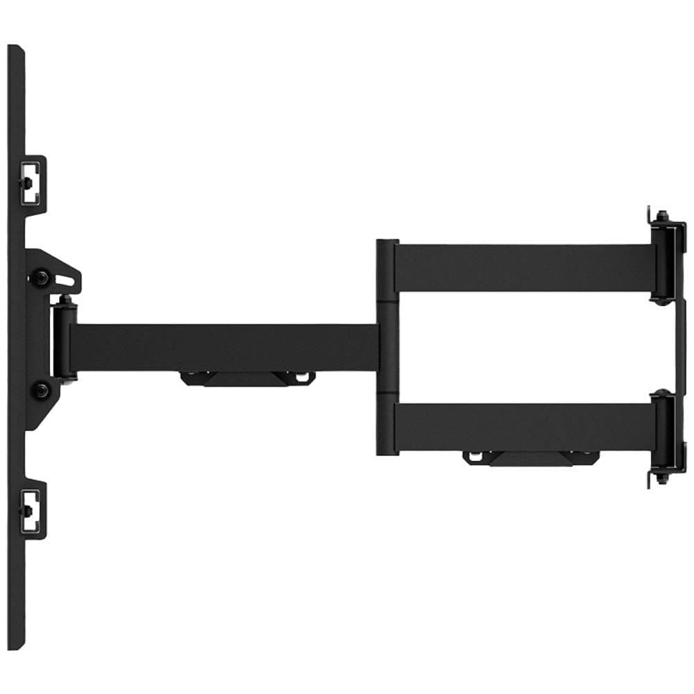 Suport de perete Nemounts Select, pentru display-uri cu o diagonala 55"-110", suporta pana la 125kg, pivotare 45° cu inclinatie 12°, rotire: +3°, -3°,VESA min. 300x200mm, VESA max. 800x600mm, distanta fata de perete 8,2-70,3 cm, securizabil (surub pentru securizare inclus), negru — miniatură