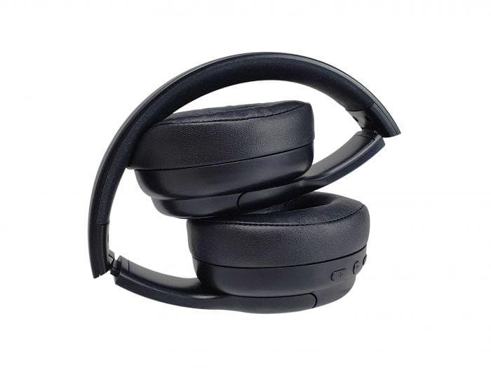Casti Head-band Conceptronic PARRIS03B, Wireless/Wired, Negru — miniatură