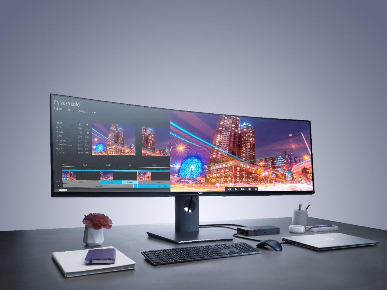 Docking station DELL WD19TBS-180W, USB Type-C, 180W, Negru — miniatură