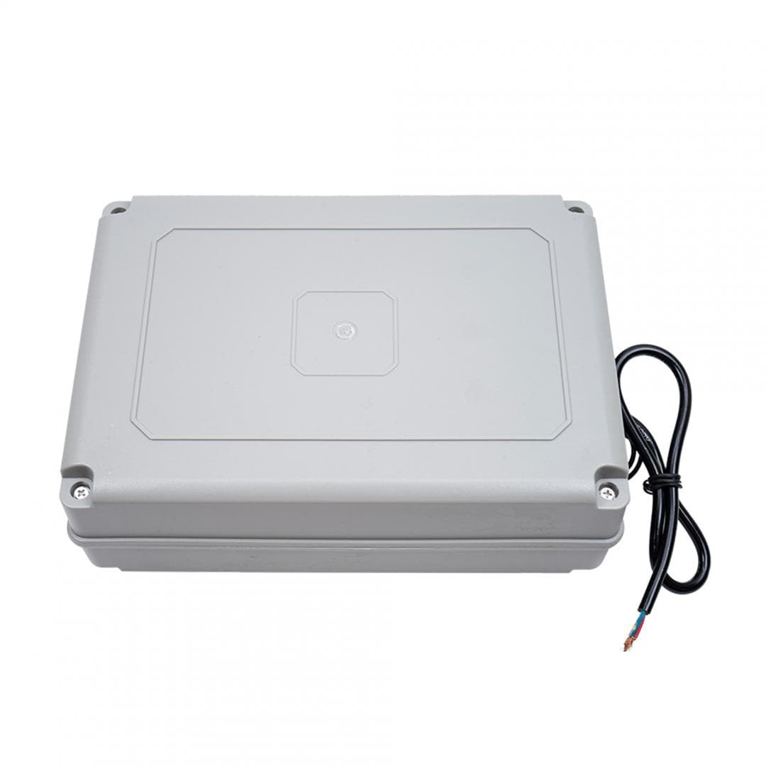 Kit automatizare porti batante PNI MAB300, cu 2 motoare 40W, telecomenzi si panou de control, fotocelule si lampa, lungime poarta 2 x 2.5m max, greutate poarta 200Kg, Putere: 40w X 2, Lungimea maxima a foii de poarta: 2.5m,Viteza motor 1,6 cm/sec, 250rpm, IP55 — miniatură