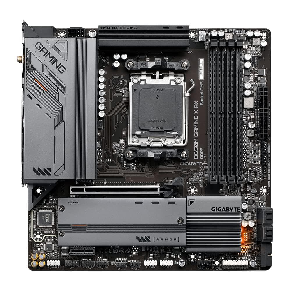 Placa de baza Gigabyte B650M GAMING X AX, Socket AM5, DDR5, Micro-ATX — miniatură