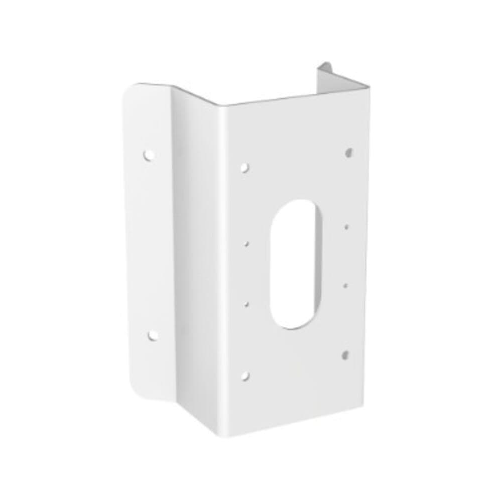 Suport de montare pe colt Hikvision DS-1476ZJ-SUS, otel inoxidabil, dimensiuni:250 mm × 126 mm × 105 mm; greutate: 2280 g (5.03 lb.)