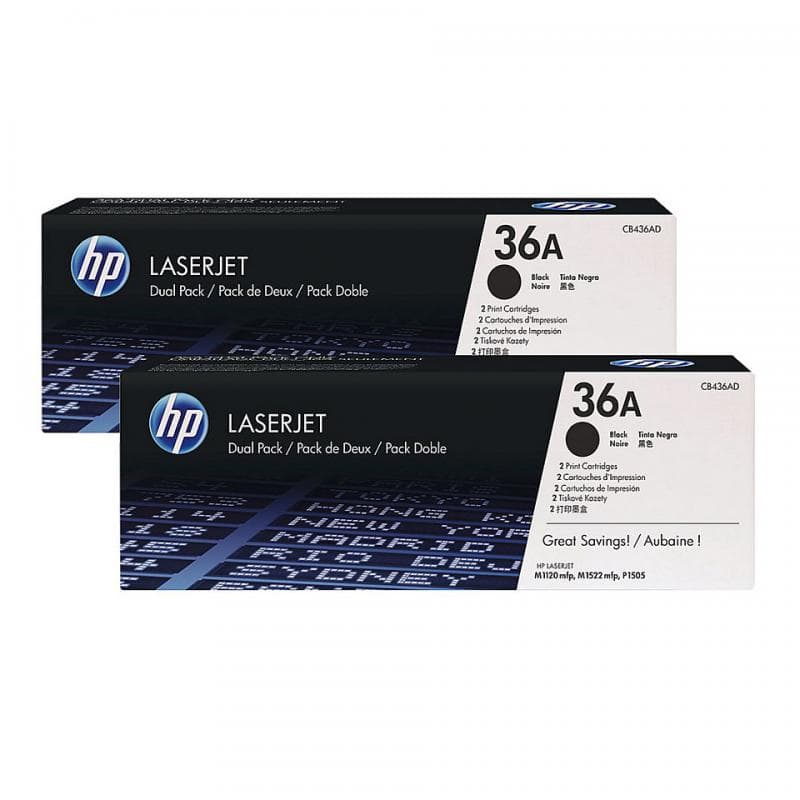 Toner HP CB436AD, Black