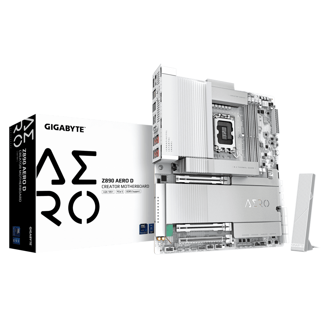 Placa de baza Gigabyte Z890 AERO D, Socket 1851, DDR5, E-ATX