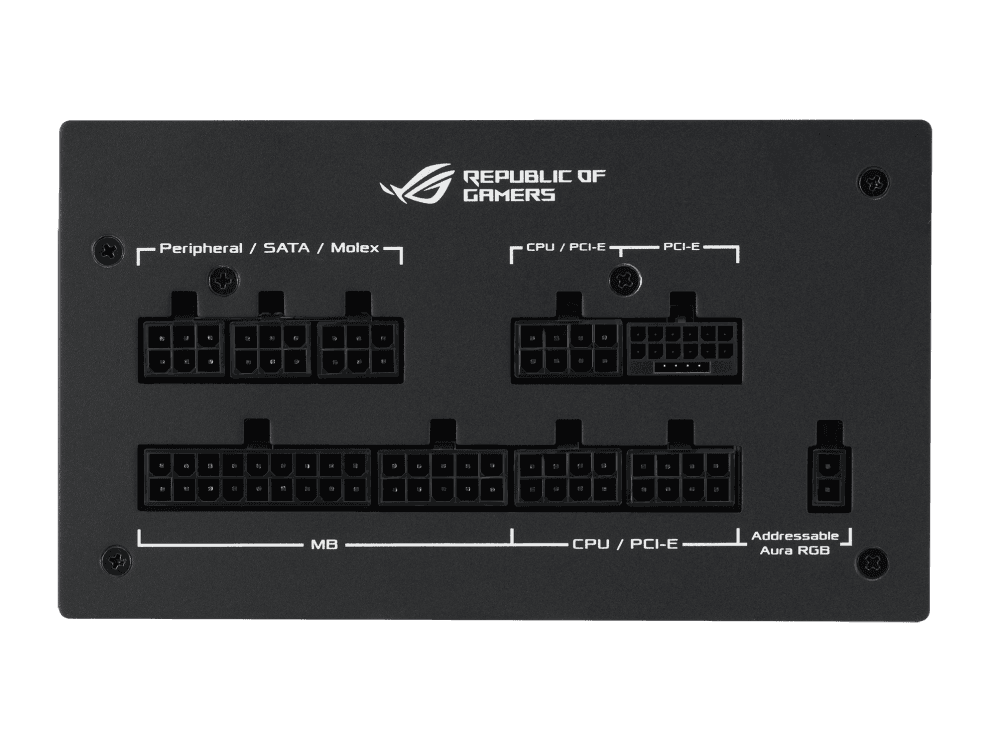 Sursa ASUS ROG Strix 750W Gold Aura Edition, 80 PLUS Gold, RGB, 750 W — miniatură