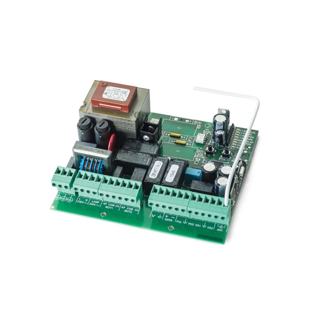 Kit automatizare poarta batanta Motorline JAG 400 - 230V, 500 Kg/canat, 5 m/canat, 300 W(contine lampa) — miniatură