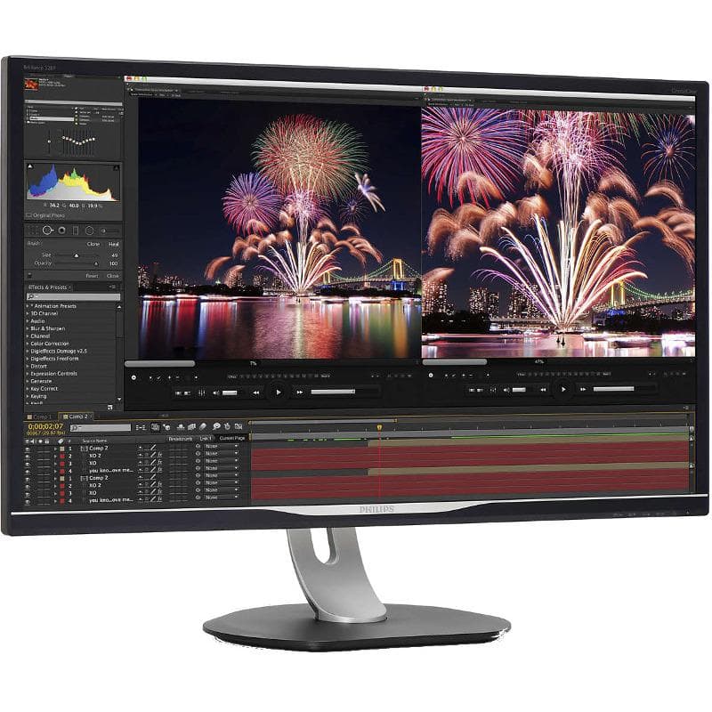 Monitor Consumer Philips 328P6AUBREB/00, 31.5", 2560 x 1440 pixeli, Black