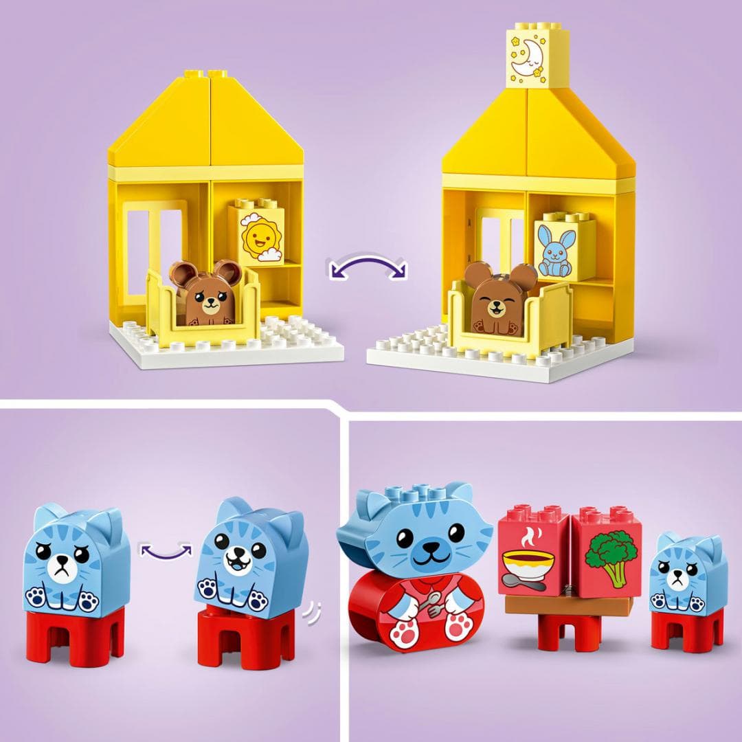 RUTINE ZILNICE: MESELE&SOMNUL,LEGO 10414 — miniatură