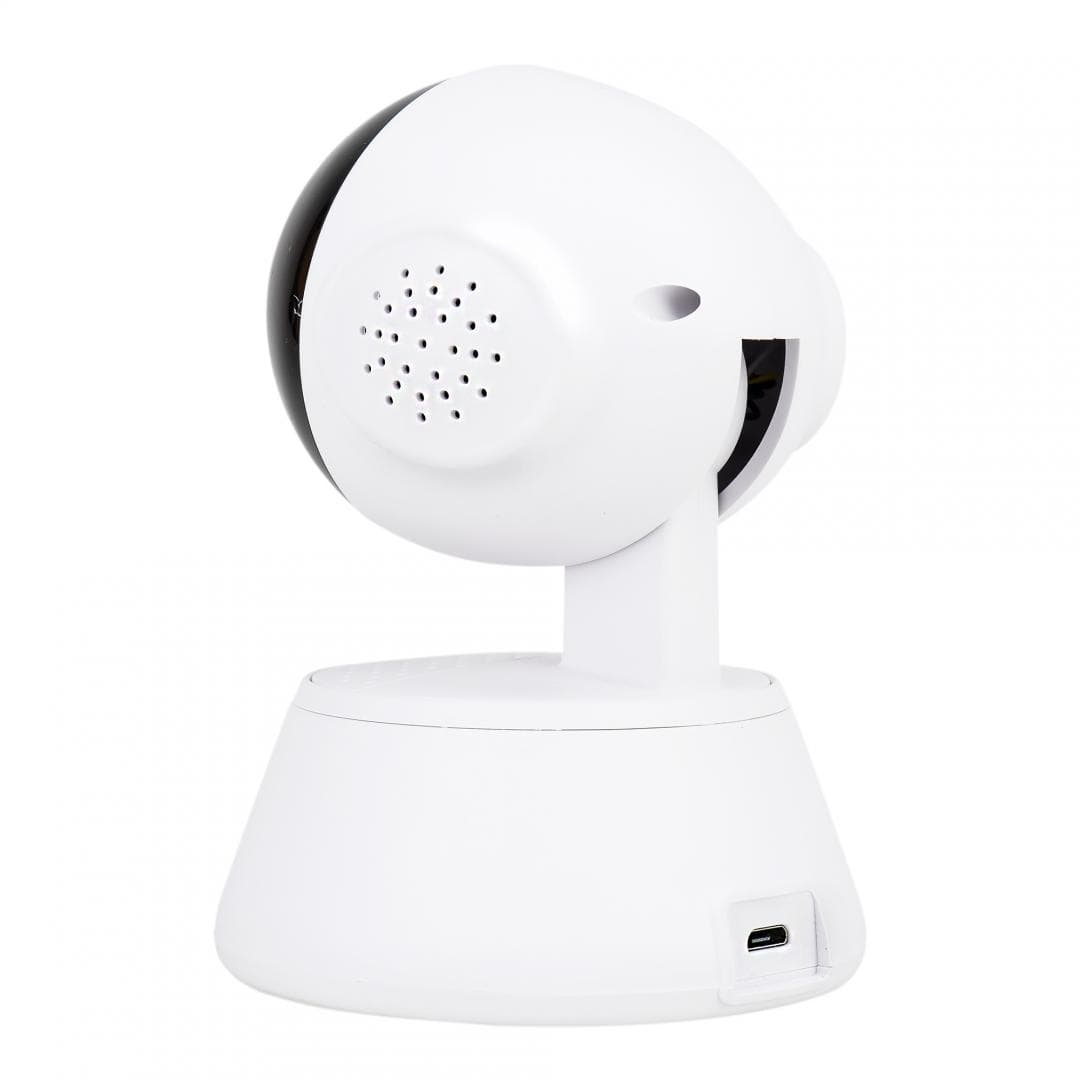 Camera supraveghere video PNI IP720LR 1080P 2 MP cu IP P2P PTZ wireless, slot card microSD, lentila: 3.6mm, Compresie imagine: H.264, Microfon integrat, Difuzor integrat, Wireless: 2.4 Ghz 802.11b/g/n, IR: 10-15m, MicroSD maxim 64GB (cardul nu este inclus). — miniatură