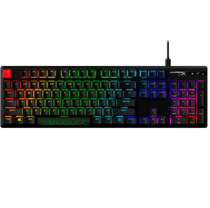 Tastatura Mecanica Gaming HyperX Alloy Origins PBT, RGB, USB, Negru
