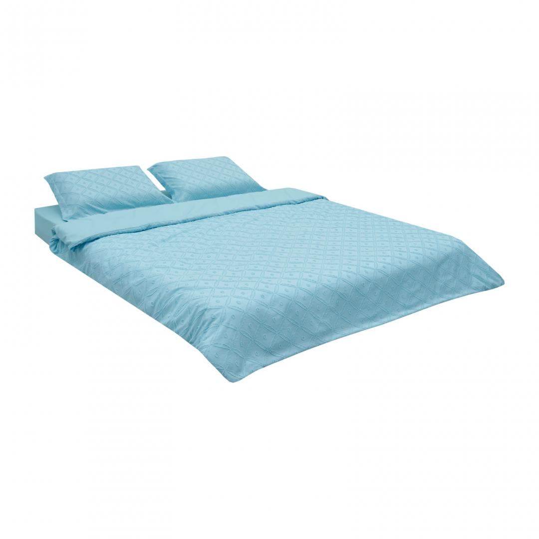 LENJERIE PAT KS CU BRODERIE TUFFATA BLUE — miniatură