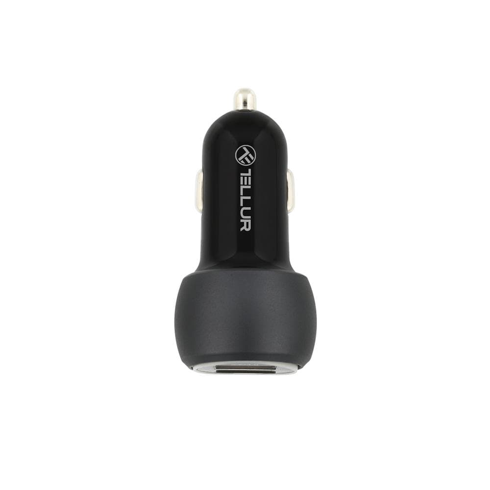 Incarcator Auto Tellur FCC8, 36 W, 2 porturi, Negru — miniatură