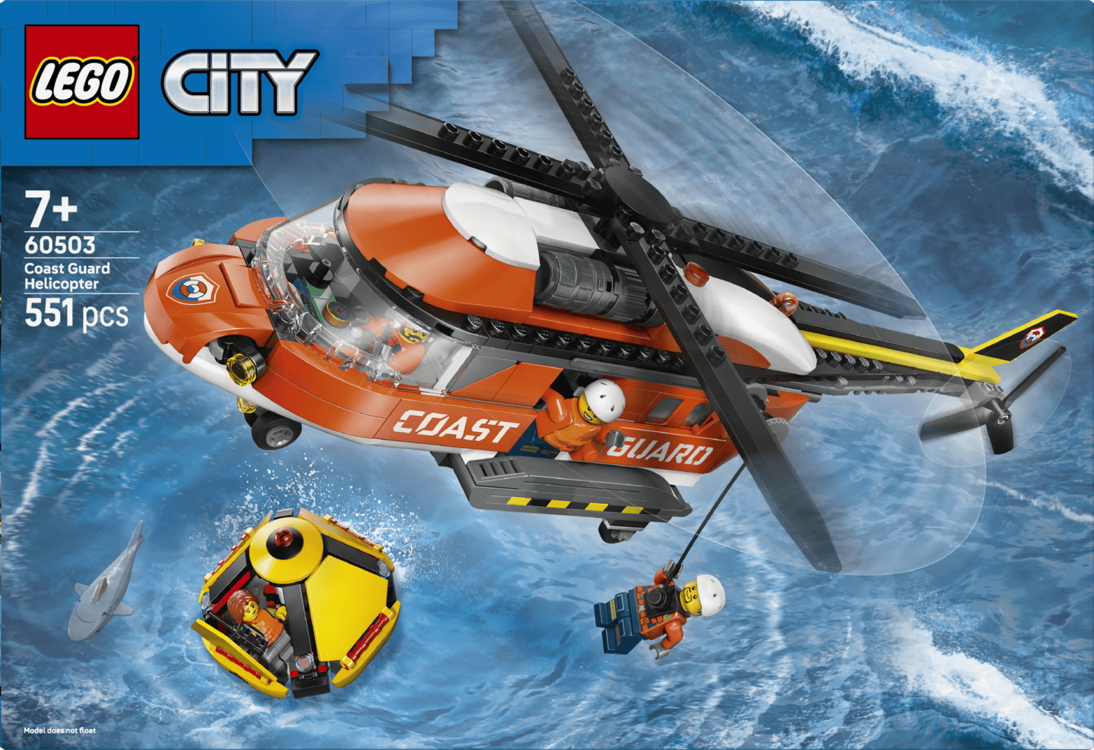 ELICOPTER AL PAZEI DE COASTA LEGO60503 — miniatură