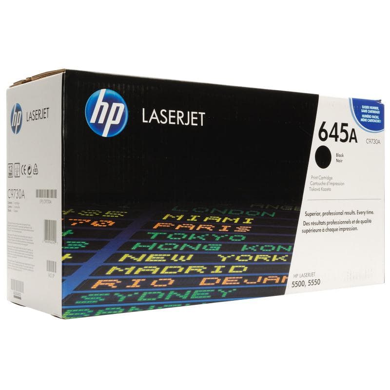 Toner HP 645A, Black
