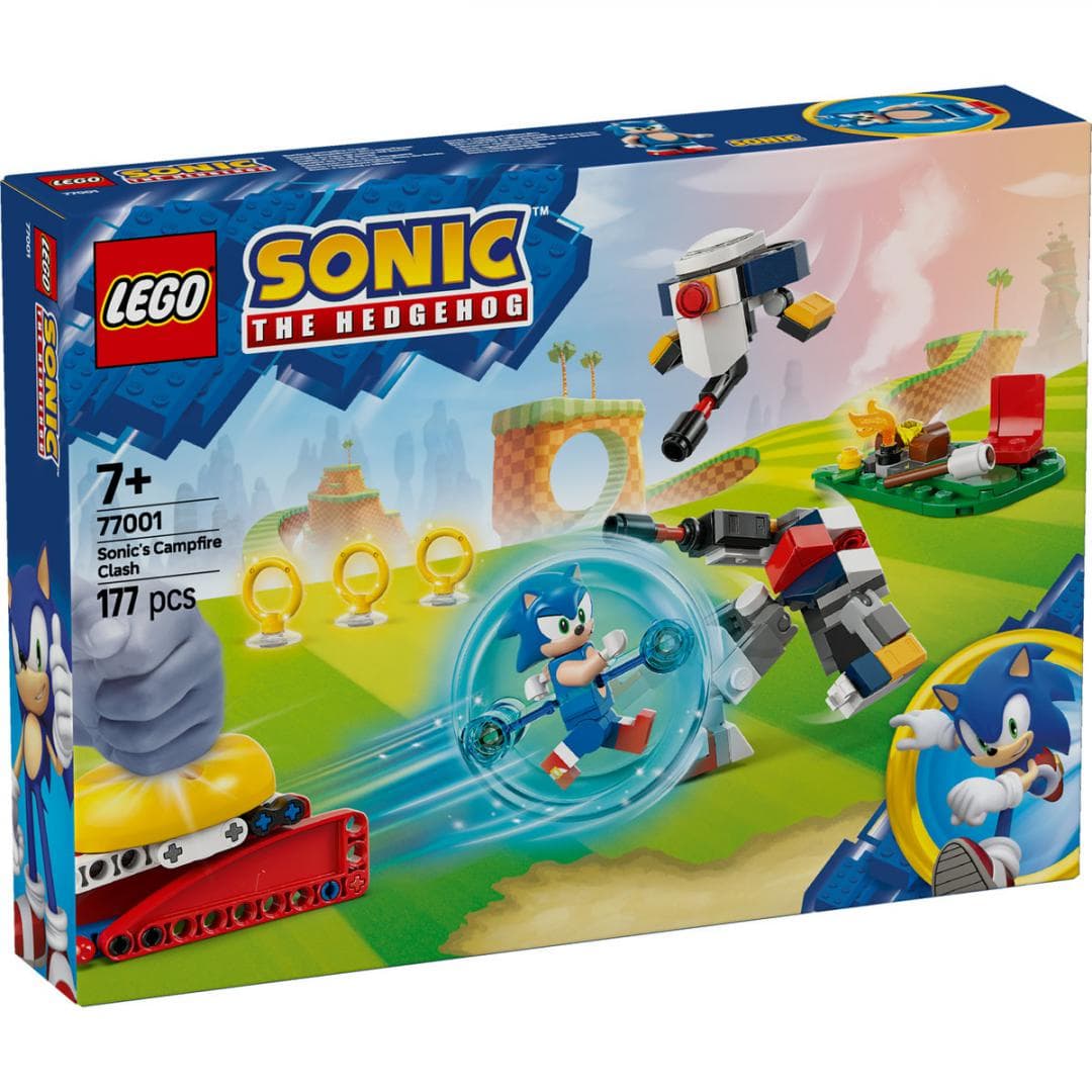 INFRUNTARE LA FOCUL DE TABARA AL LUI SONIC, LEGO77001 — miniatură