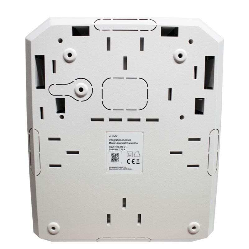 Modul integrare detectori cablati cu suport 2EOL-3EOL, 18 zone, alb - AJAX; Preluare detectori cablati pentru integrare AJAX, setare facila prin aplicatia Android / iOS; Zone alarma: 18; Tip detectori: NO, NC (fara rezistor), EOL (NC cu rezistor), EOL (NO cu rezistor), 2EOL, 3EOL; Valoare EOL: 1 kΩ — miniatură