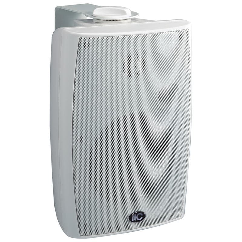 Difuzor perete (wall mounted speaker) ITC T-775HW, pentru sisteme de Public Address (PA), difuzoare 5"+1.5" Two way, trepte 3.75W-7.5W-15W- 30W, line input 70V/100V/8ohm, Max. SPL (Rated W/1M) 103dB, carcasa ABS body, grila metalica, suport de metal, culoare alba, dimensiuni 285 x 180 x 186 mm