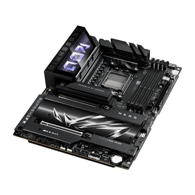Placa de baza ASUS ROG CROSSHAIR X870E HERO, Socket AM5, DDR5, ATX — miniatură