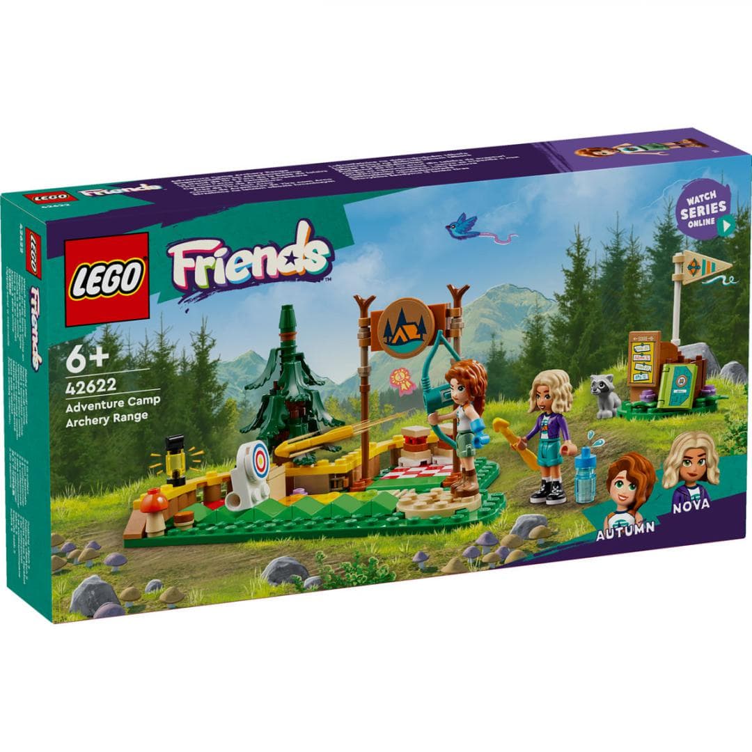 POLIGONUL DE TIR CU ARCUL IN TABARA DE AVENTURI, LEGO 42622