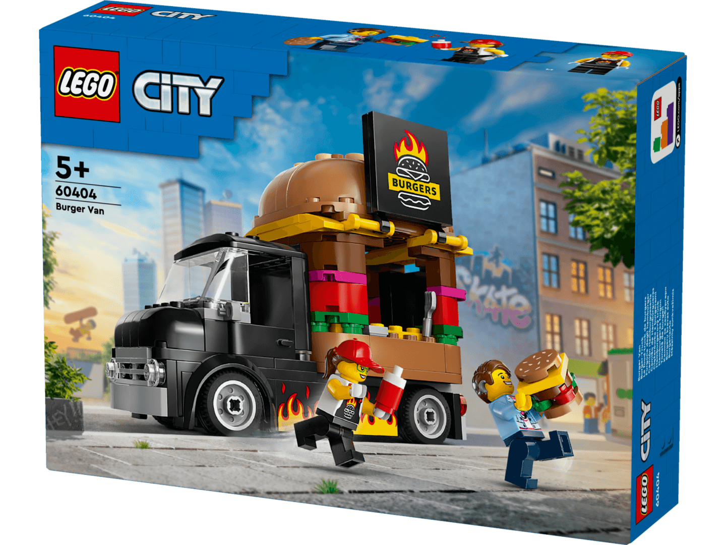 TONETA CU BURGERI, LEGO 60404 — miniatură