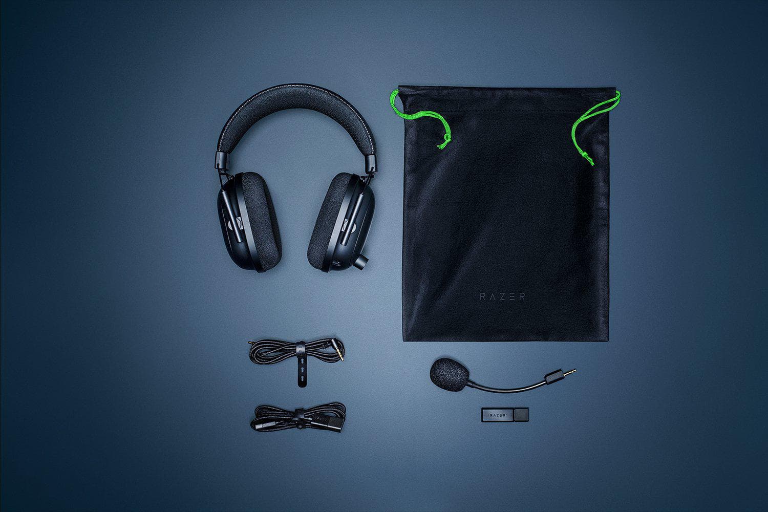 Casti Gaming Head-band Razer BlackShark V2 Pro, Wireless/Wired, noise-canceling, Negru — miniatură