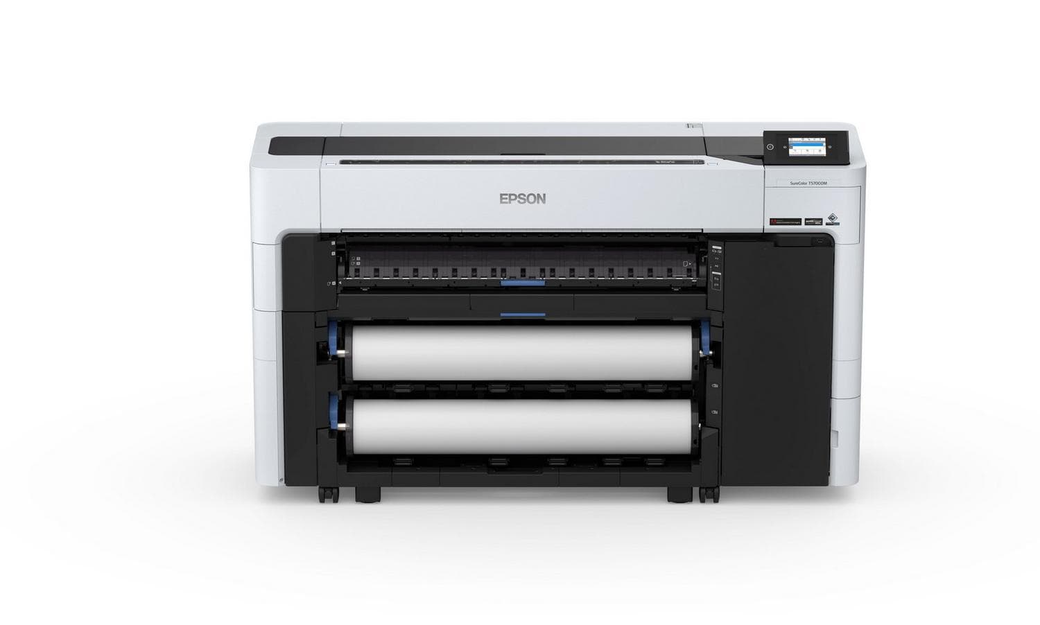 EPSON SC-T5700DM A0 LARGE FORMAT TECHNICAL PRINTER, Tehnologie: Ultrachrome® XD3, 6 culori, Rezolutie printare: 1200 x 2400 DPI, Formate hartie:A0, A1, A2 (42.0x59.4cm), A3 (29.7x42.0 cm), A4 (21.0x29.7 cm), 17" (43.2 cm) Roll, 24" (61.0 cm) Roll, 36" (91.4 cm) Roll, Capacitate diametru rola: Roll
