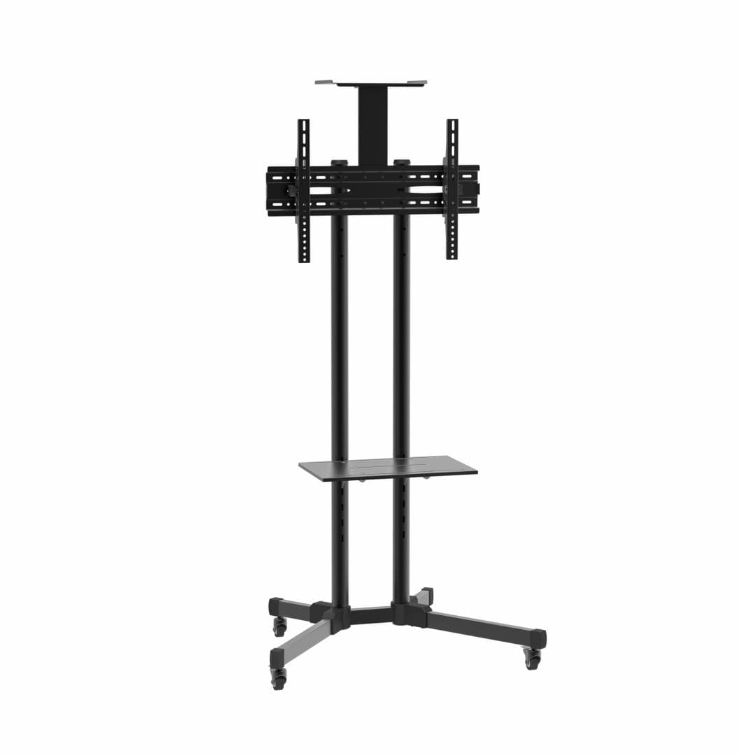 Stand TV Mobil Serioux TV109, Reglabil, 32-70'', VESA 600x400mm, suporta pana la 50kg, negru — miniatură