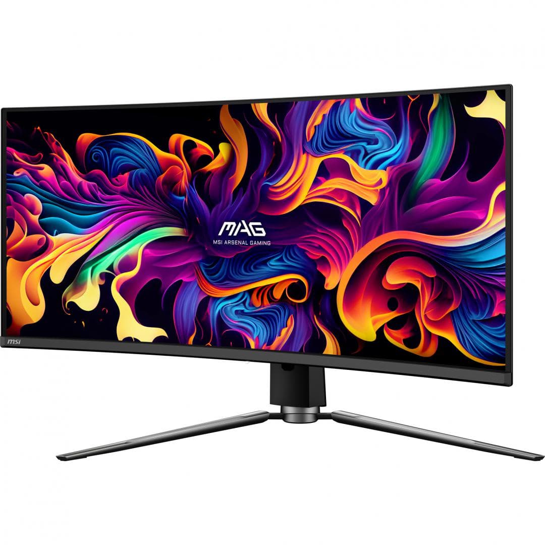 Monitor Consumer MSI MAG 341CQP QD-OLED, 34", 3440 x 1440 pixeli, Black — miniatură