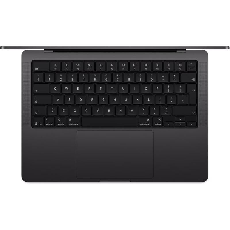 MacBook Pro 14.2"/Apple M5 Pro (CPU 15-core, GPU 16-core, Neural Engine 16-core)/24GB/1TB - Space Black - US KB -70W ADAPTER - 2026 (CTOfrom MGDR4RO/A) — miniatură