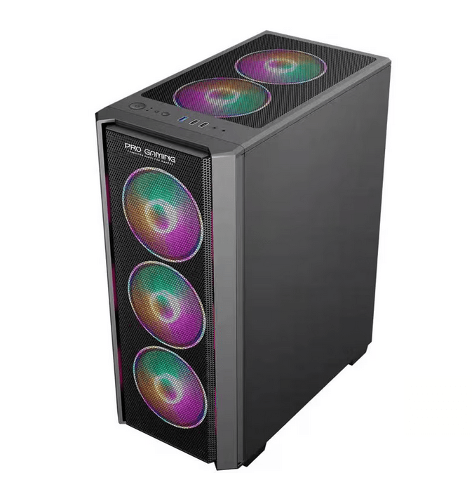 Carcasa PRO GAMING ZED, RGB, Mid Tower, Black — miniatură