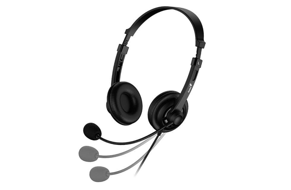 Casti Head-band Genius HS-230U, Wired, Negru — miniatură