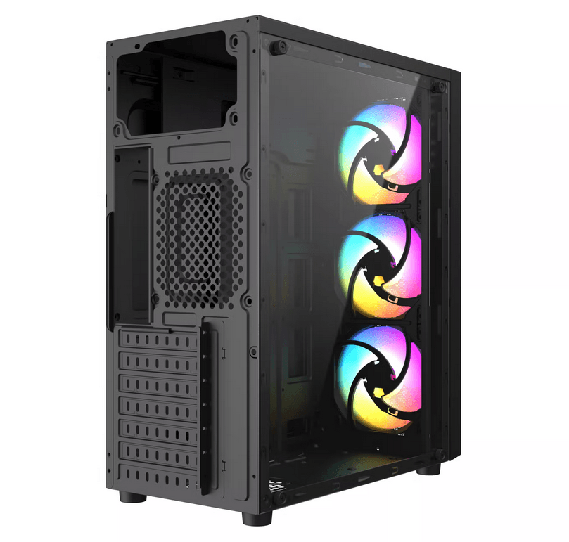 Carcasa PRO GAMING JAX, RGB, Mid Tower, Black — miniatură