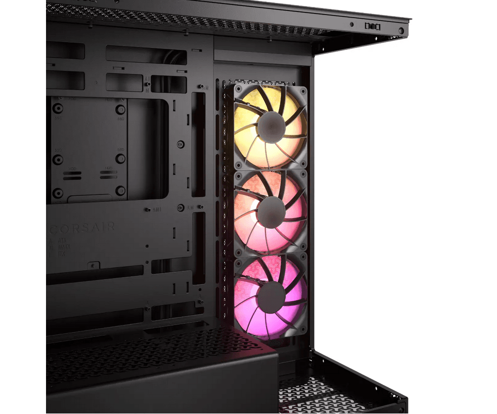 Carcasa CORSAIR 3500X ARGB, Mid Tower, Black — miniatură