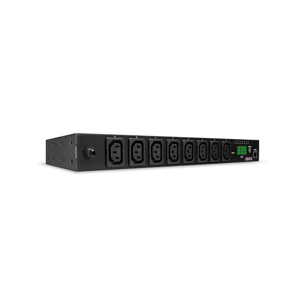 Lindy 8 Port IPower Switch Classic RMS Current Meter/Web Server Description Remote management switch for up to 8 computers or other devices Control via simple to use browser interface or software Built-in web server, supports real time monitoring for the current consumption of the power strip — miniatură