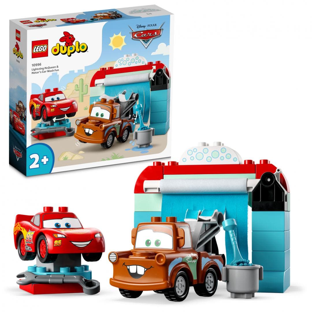 10996 Distracție la spălătorie cu Fulger McQueen și Bucșă — miniatură