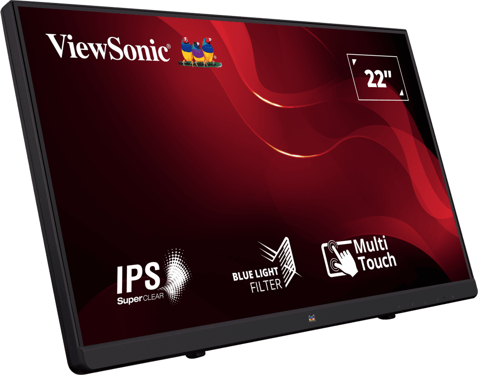 Monitor Consumer ViewSonic TD2230, 22", 1920 x 1080 pixeli, Touchscreen, Black — miniatură